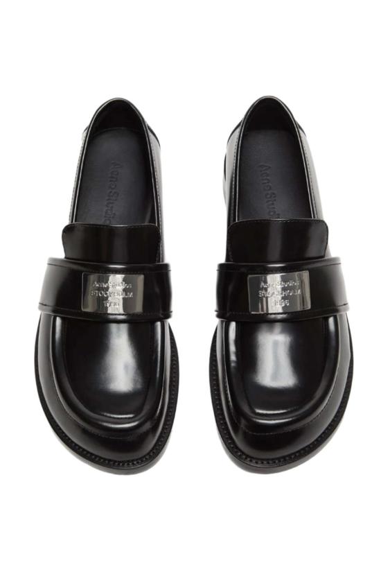  아크네 스튜디오 로퍼 Acne Studios 가죽  블랙 - ACNE STUDIOS
