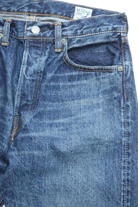  오어슬로우 데님 팬츠 Orslow 105 Standard Fit Jean 2년 세탁(2024) - ORSLOW