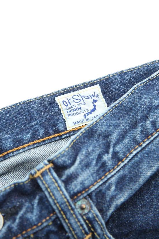  오어슬로우 데님 팬츠 Orslow 105 Standard Fit Jean 2년 세탁(2024) - ORSLOW