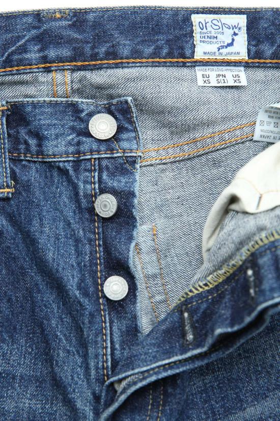  오어슬로우 데님 팬츠 Orslow 105 Standard Fit Jean 2년 세탁(2024) - ORSLOW