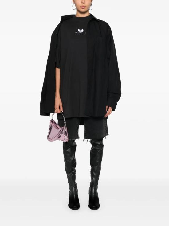  발렌시아가 블라우스 794656TNM601000 black - BALENCIAGA