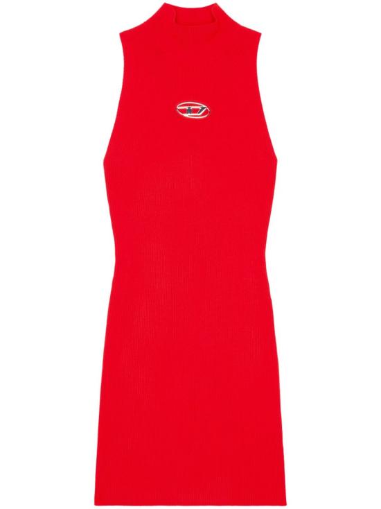  디젤 숏 원피스 A123960DLAX red