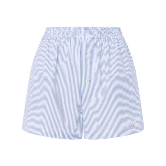 25SS 모스키노 숏팬츠 0532 A0328 2303 BLUE WHITE