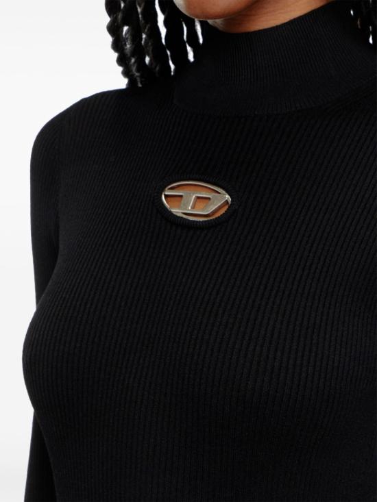  디젤 롱 원피스 A141860DLAX black - DIESEL