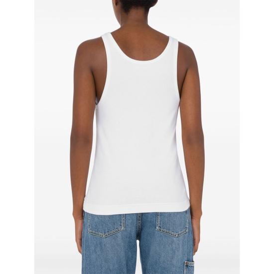 25SS 모스키노 민소매 티셔츠 0545 A1205 4001 WHITE - MOSCHINO