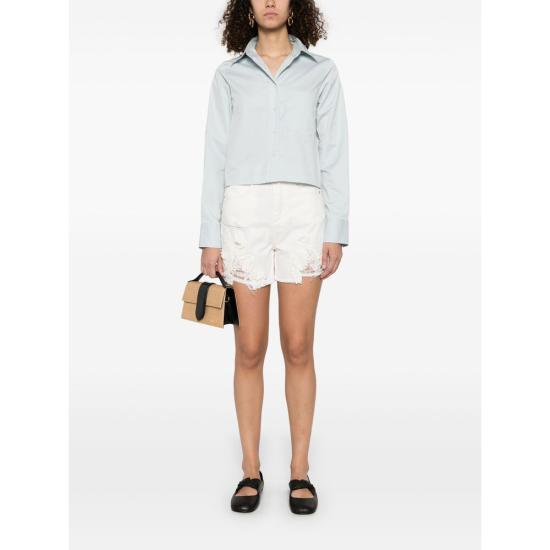 25SS 에르마노 설비노 숏팬츠 D467P323IHRY 14300 WHITE - ERMANNO SCERVINO