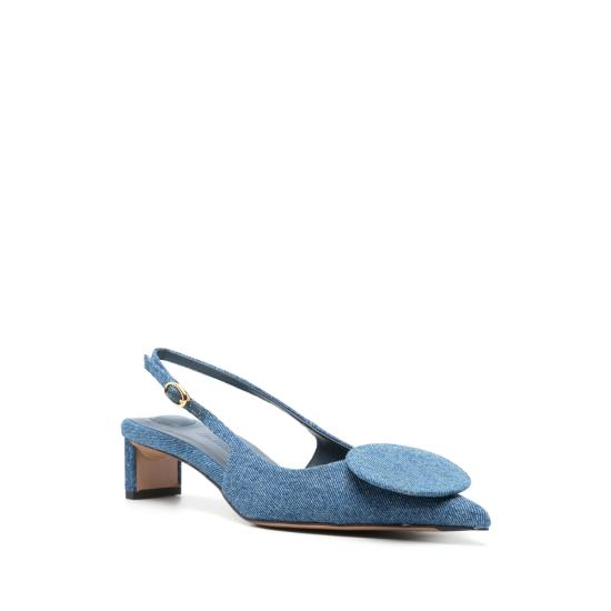 25SS 자크뮈스 힐/펌프스 241FO076 3176 330 BLUE - JACQUEMUS