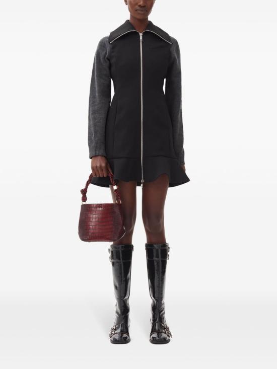  가니 토트백 A6079 burgundy - GANNI