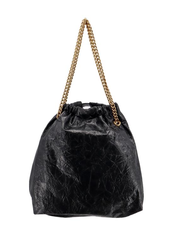  발렌시아가 크러쉬 미디움 토트백 742941 210IT 1000 BLACK DOM - BALENCIAGA