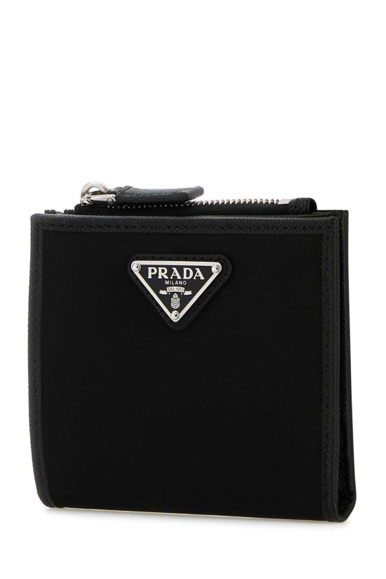 25FW 프라다 반지갑 2ML0492DMHF0002 BLACK DOM - PRADA