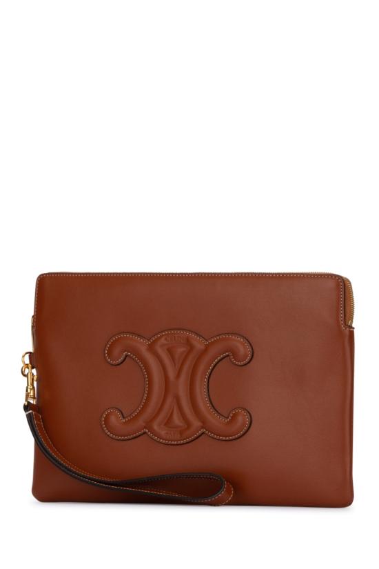 25FW 셀린느 클러치/파우치 10J983DR804LU TAN DOM - CELINE