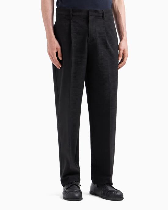 25SS 엠포리오 아르마니 스트레이트 팬츠 6D1PH9 1NSCZ 0999 Nero - EMPORIO ARMANI