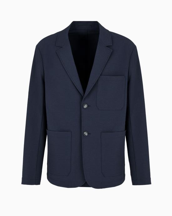 25SS 엠포리오 아르마니 수트 자켓 6D1GA2 1NSCZ 0920 Blue navy