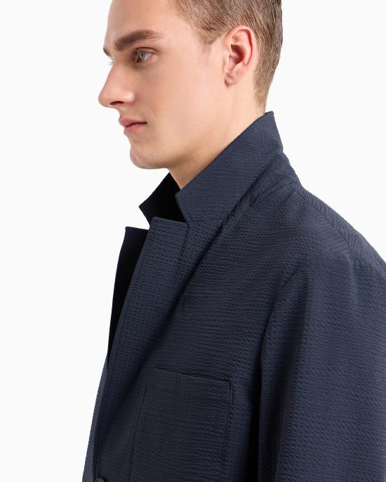 25SS 엠포리오 아르마니 수트 자켓 6D1GA2 1NSCZ 0920 Blue navy - EMPORIO ARMANI