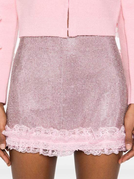  셀프 포트레이트 숏 스커트 SS25CK016SKA pink - SELF PORTRAIT