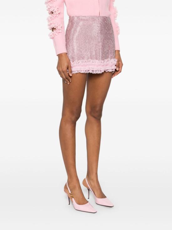  셀프 포트레이트 숏 스커트 SS25CK016SKA pink - SELF PORTRAIT