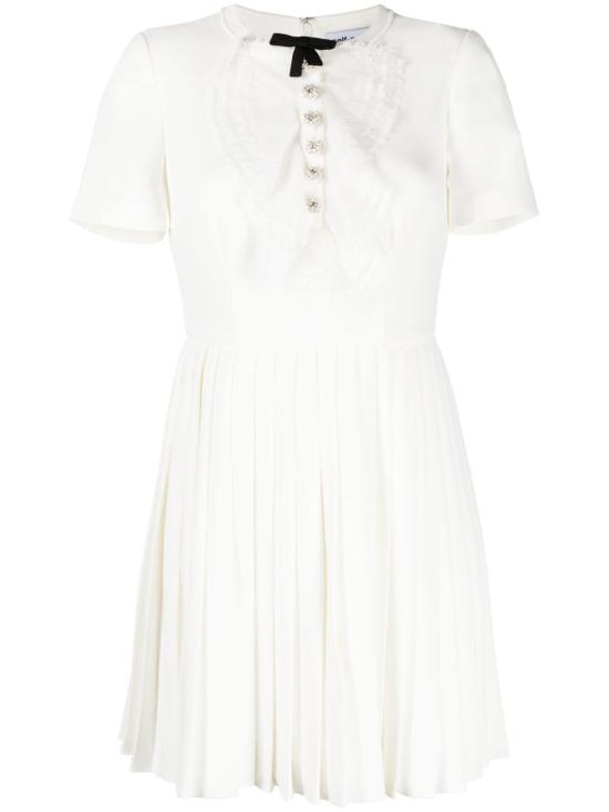  셀프 포트레이트 숏 원피스 PS23044SW white