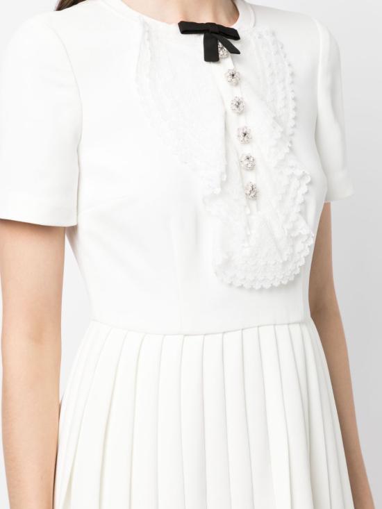  셀프 포트레이트 숏 원피스 PS23044SW white - SELF PORTRAIT