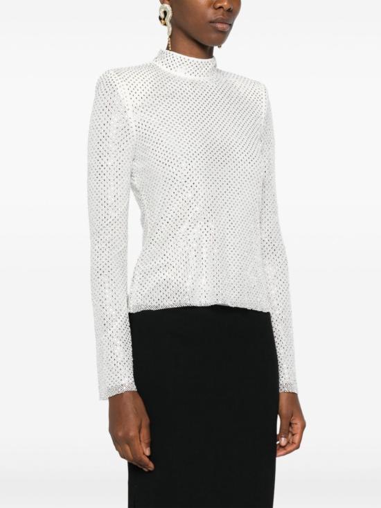  셀프 포트레이트 블라우스 AW24174TS - SELF PORTRAIT