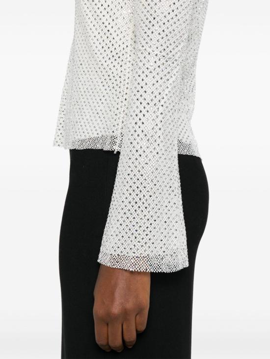  셀프 포트레이트 블라우스 AW24174TS - SELF PORTRAIT