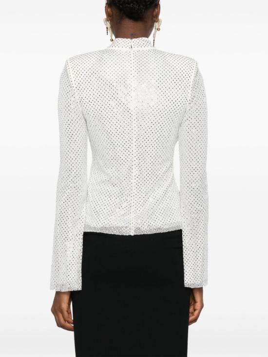  셀프 포트레이트 블라우스 AW24174TS - SELF PORTRAIT