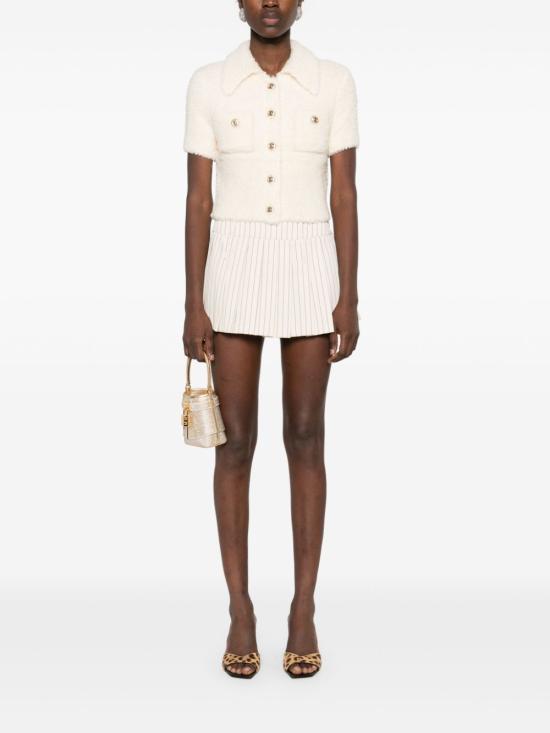  셀프 포트레이트 블라우스 RS25036T beige - SELF PORTRAIT