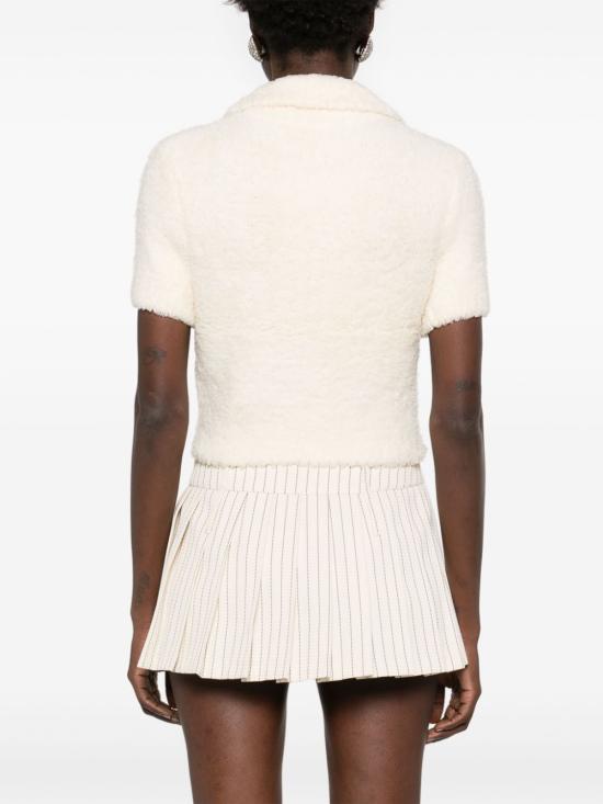  셀프 포트레이트 블라우스 RS25036T beige - SELF PORTRAIT