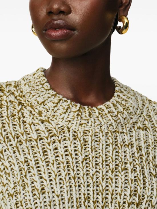  아미 스웨터 E25UKS069KN0069 green - AMI