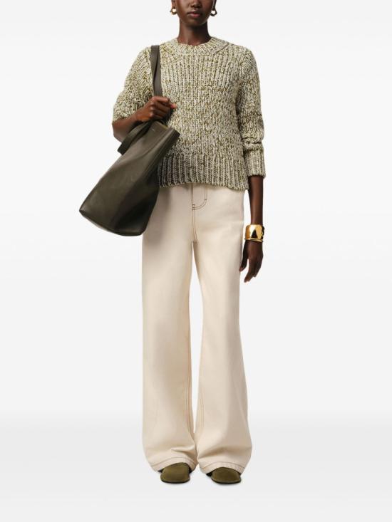  아미 스웨터 E25UKS069KN0069 green - AMI