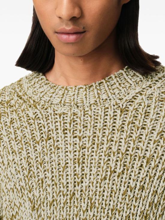  아미 스웨터 E25UKS069KN0069 green - AMI