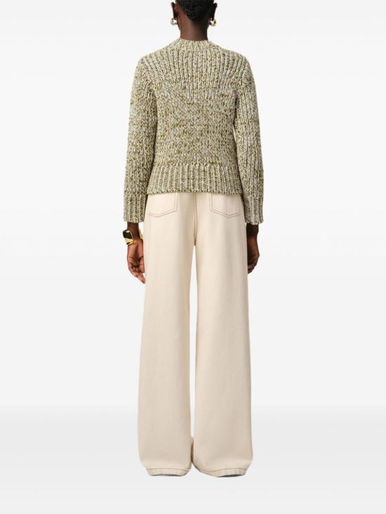  아미 스웨터 E25UKS069KN0069 green - AMI