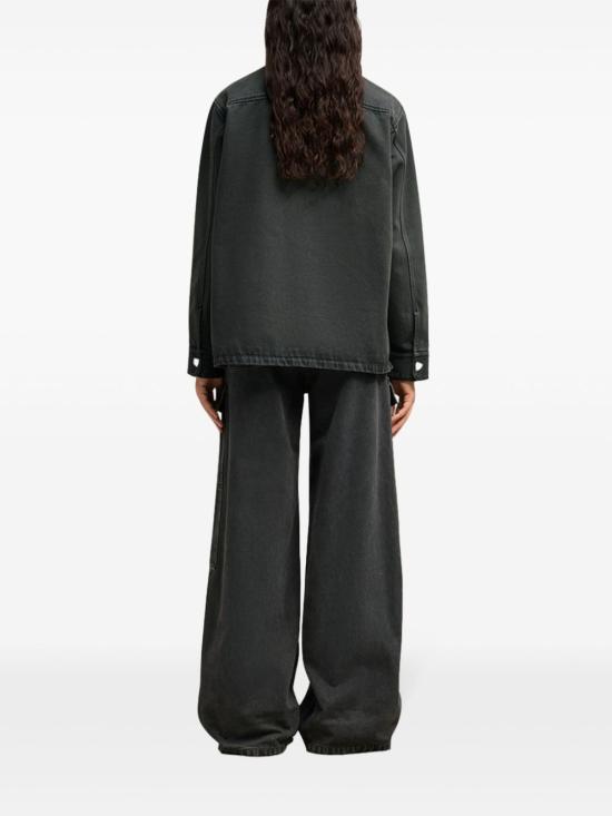  아미 셔츠 UJK261CO0037 black - AMI