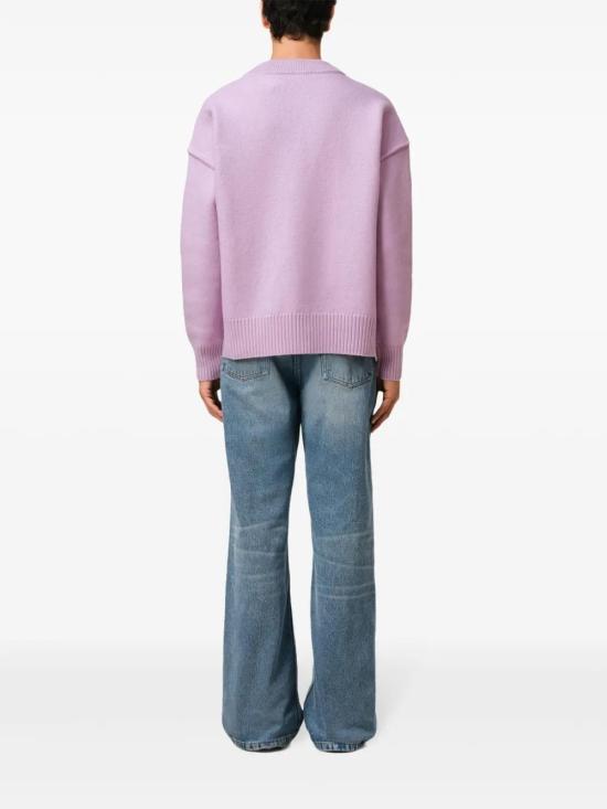  아미 가디건 E25UKC090KN0090 lilac - AMI