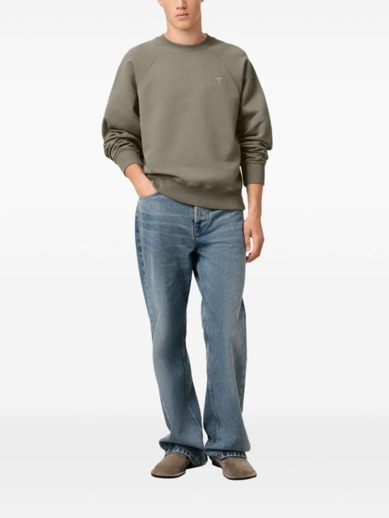  아미 긴팔 티셔츠 E25USW074747 green - AMI