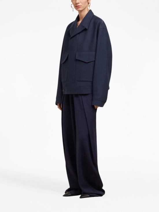  아미 자켓 H23FJK225WV0018 navy - AMI