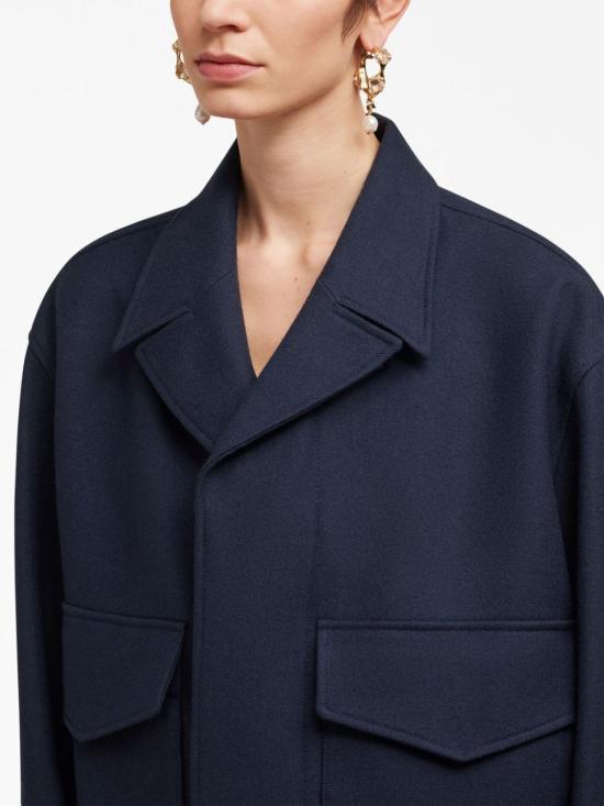  아미 자켓 H23FJK225WV0018 navy - AMI