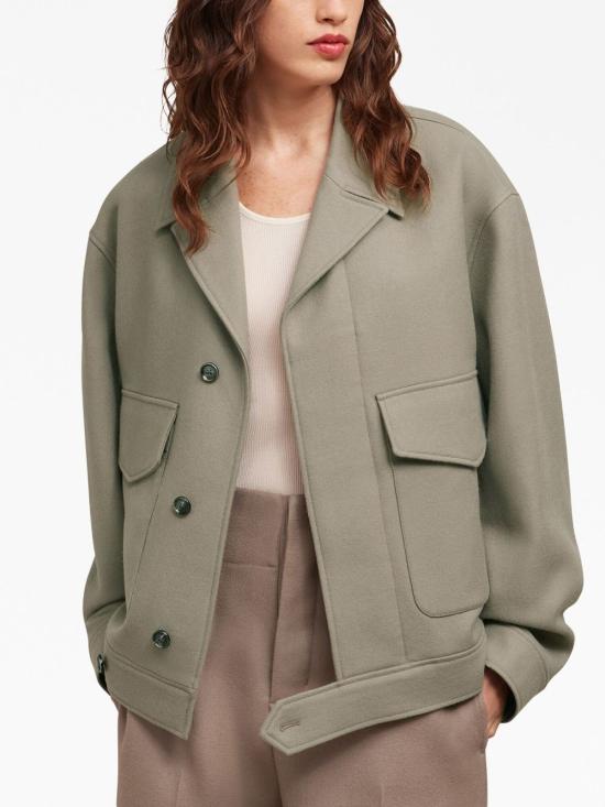  아미 자켓 H23FJK225WV0018 beige - AMI