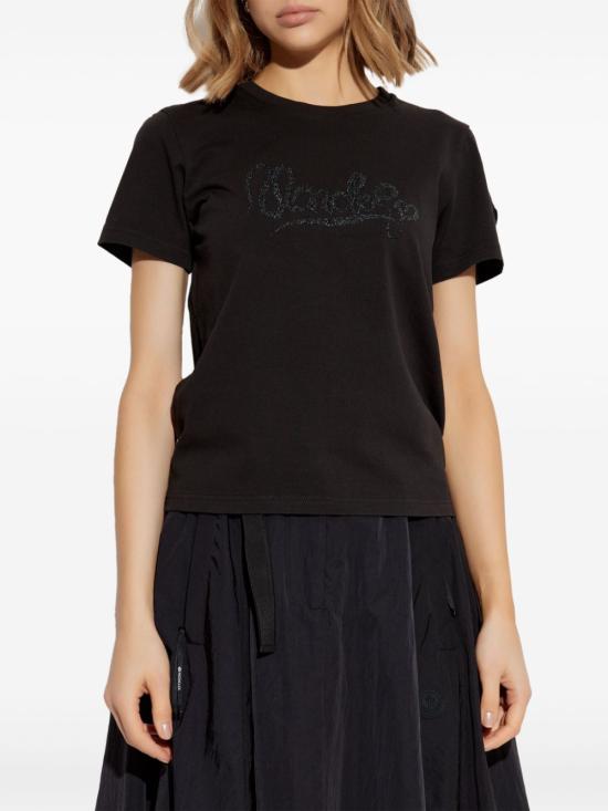  몽클레어 반팔 티셔츠 K10938C0001589AUG black - MONCLER