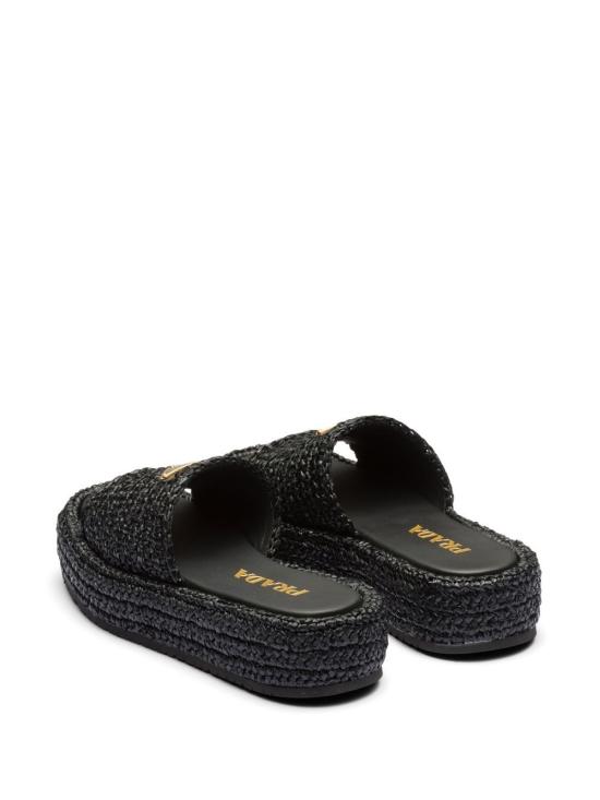  프라다 뮬/슬리퍼 1XZ761F03570N black - PRADA