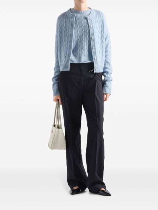  프라다 가디건 P25N06SOOO15R2 blue - PRADA