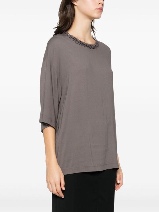  파비아나 필리피 블라우스 TPD214F270I9330000 grey - FABIANA FILIPPI