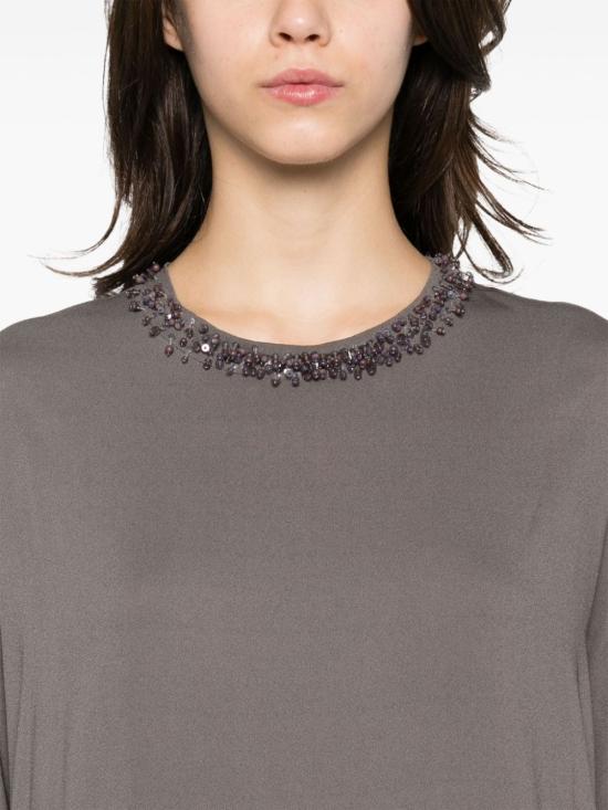  파비아나 필리피 블라우스 TPD214F270I9330000 grey - FABIANA FILIPPI