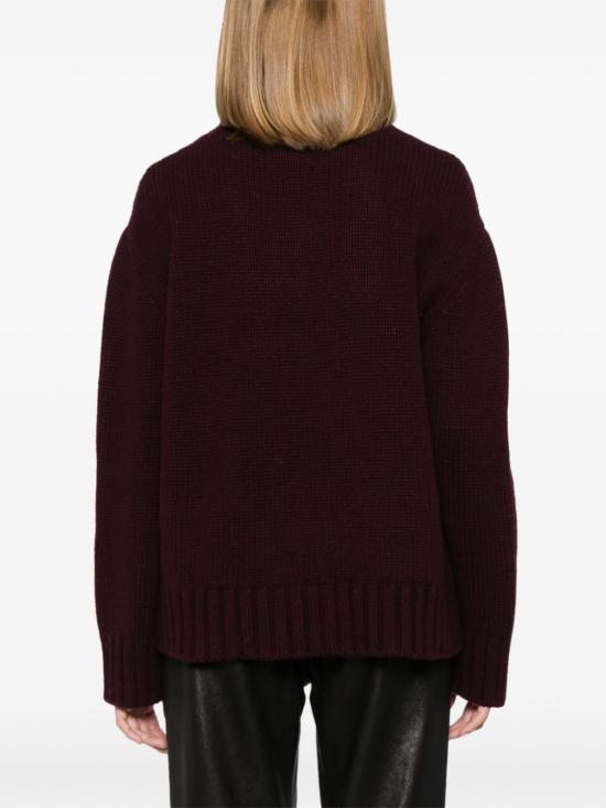  파비아나 필리피 터틀넥 MAD214F111N1280000 bordeaux - FABIANA FILIPPI