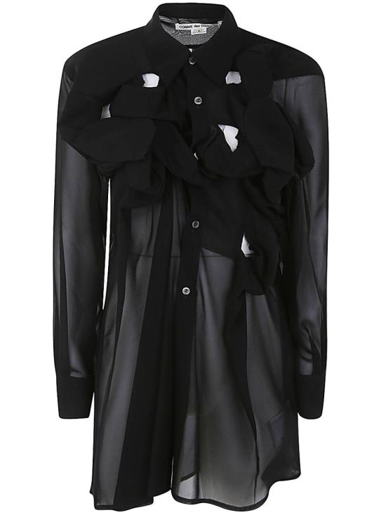  꼼데가르송 블라우스 GM B003 S24 1 Black