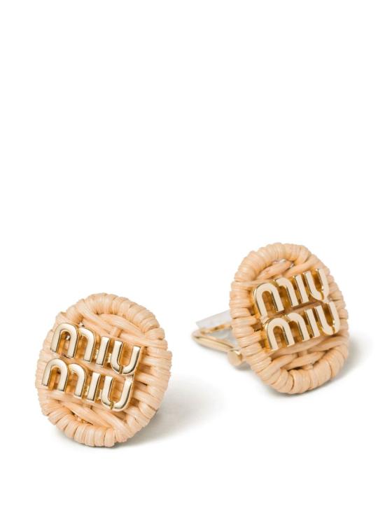  미우미우 이어링 5IO1132D6F gold - MIU MIU