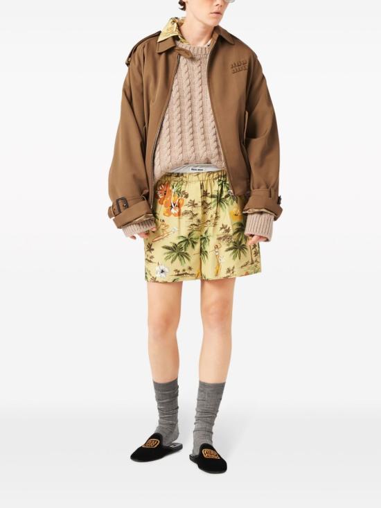  미우미우 스웨터 MML871SOOO14AP beige - MIU MIU