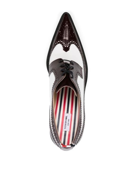  톰브라운 힐/펌프스 FFH223BL0043 burgundy - THOM BROWNE