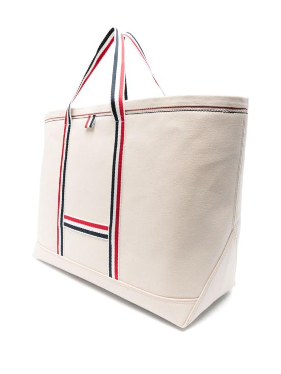  톰브라운 토트백 MAG271A07164 white - THOM BROWNE