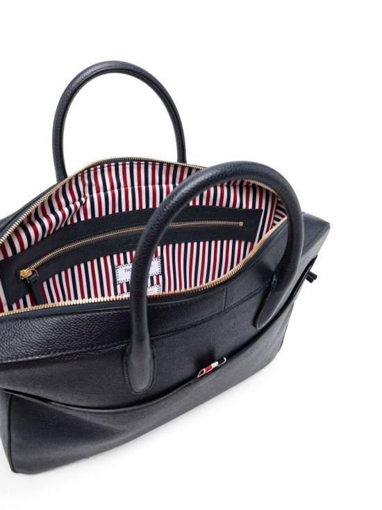  톰브라운 토트백 MAG410A00198 navy - THOM BROWNE