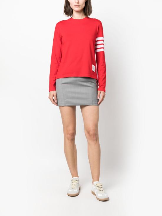  톰브라운 긴팔 티셔츠 FJS103B07862 red - THOM BROWNE